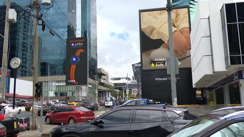 Vallas y Mupis en la ciudad de Panamá.