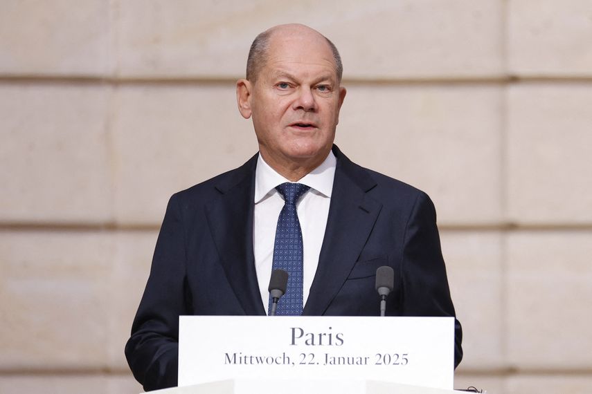 Scholz le recuerda a Trump el principio de la inviolabilidad de las fronteras