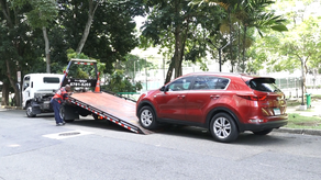 ATTT sorprendió a conductores en operativo de mal parqueados en Obarrio
