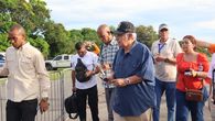 el presidente mulino visita las aereas mas afectadas por el terremoto