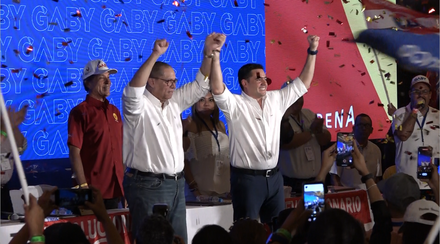 Camilo Alleyne compañero de fórmula de Gaby Carrizo