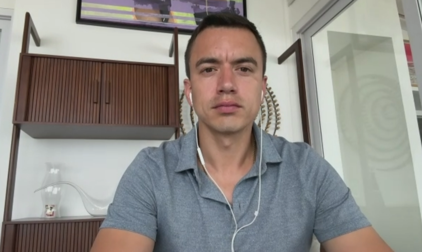 Daniel Noboa de Ecuador también recibió amenaza de muerte