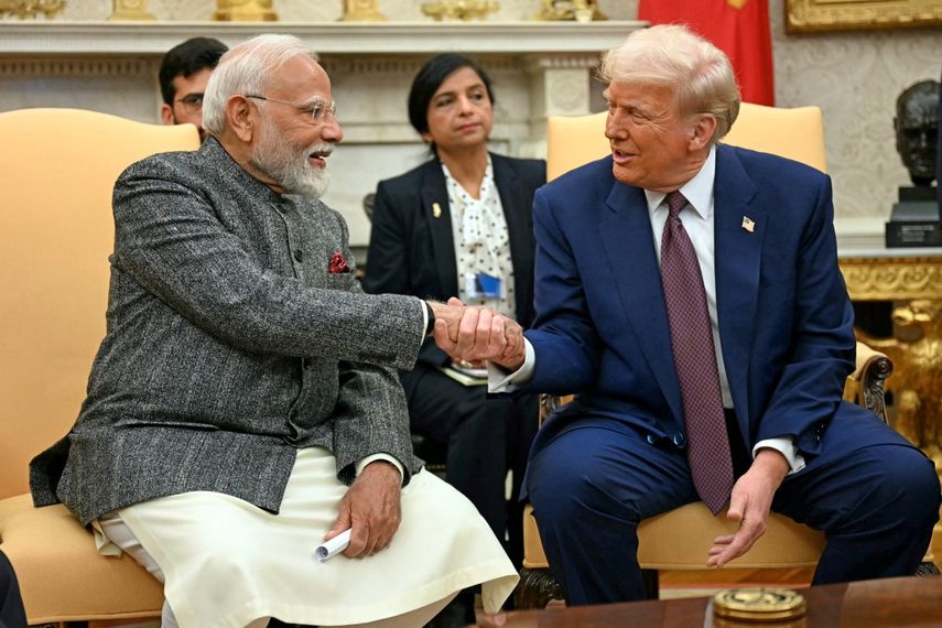 Trump recorta aranceles a India y anuncia giro de Modi frente a petróleo ruso