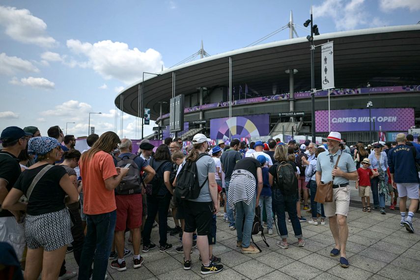 La magia comienza en el gran estadio de los Juegos Olímpicos de París