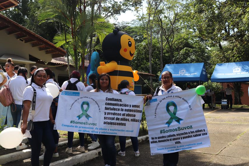 Aldeas Infantiles SOS realiza campaña contra el abuso