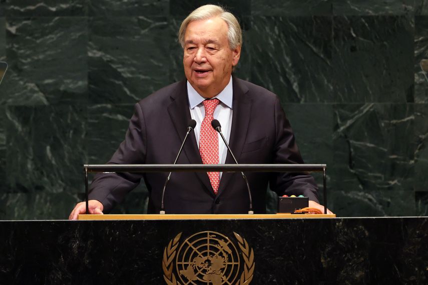 El secretario general de la ONU