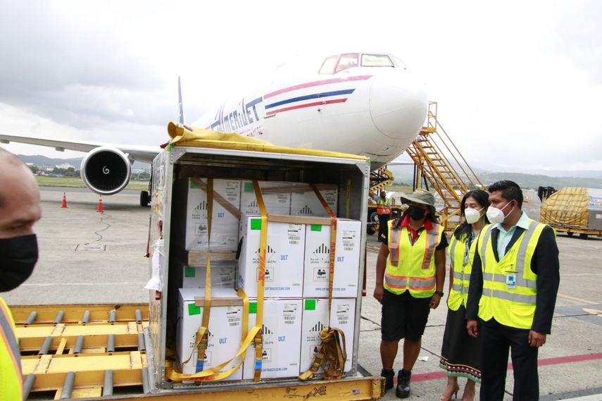 Panamá recibe cuadragésimo lote de vacunas de Pfizer