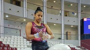 Karla Navas está feliz por el oro y ahora va por su boleto a los Juegos Olímpicos