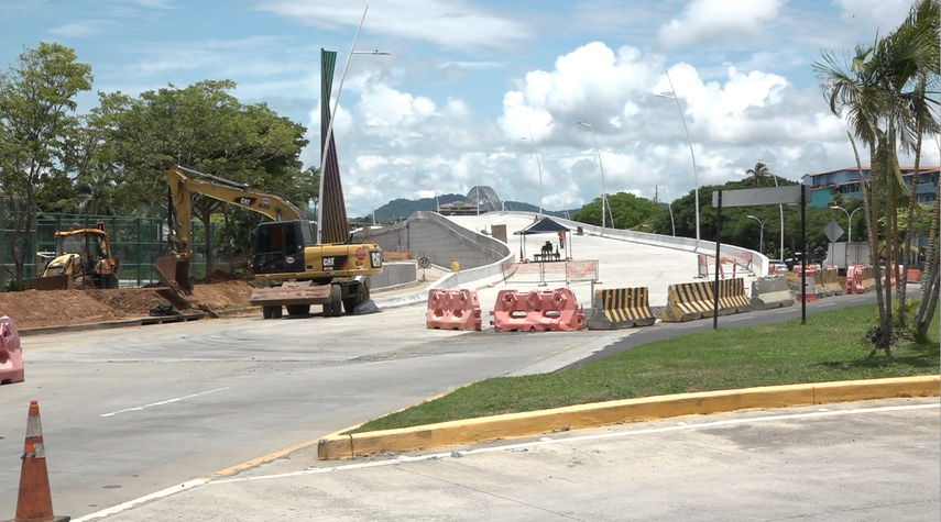 Vía entre Cinta Costera y Amador proyectada para fin de año. Vía entre Cinta Costera y Amador proyectada para fin de año.