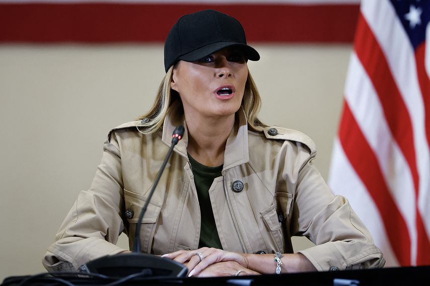 Melania Trump amenaza con demandar a Hunter Biden por vincularla con Epstein