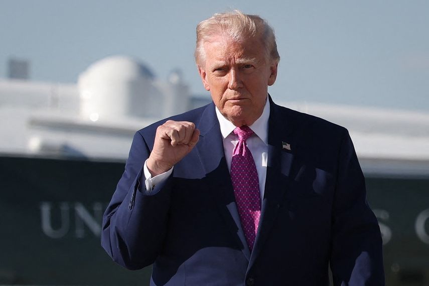 Trump dice que este jueves hablarán Trump dice que este jueves hablarán