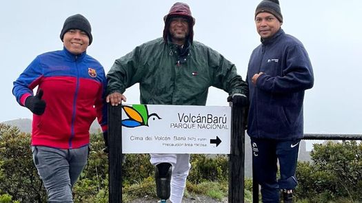 Los atletas se prepararon con antelación para ascender al punto más alto de la República de Panamá; la cúspide del Volcán Barú en la provincia de Chiriquí.&nbsp;