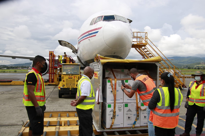 Panamá recibe cuadragésimo primer lote de vacunas de Pfizer