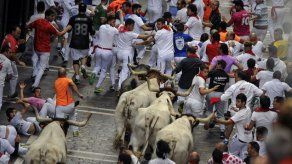 España: Un corneado y 7 heridos en San Fermín
