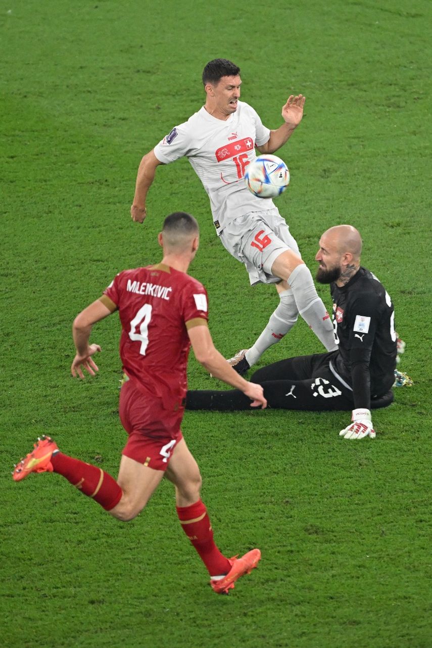 Suiza venció 3-2 a Serbia por la tercera fecha del Mundial 2022 y se clasificó a octavos del Mundial Qatar 2022