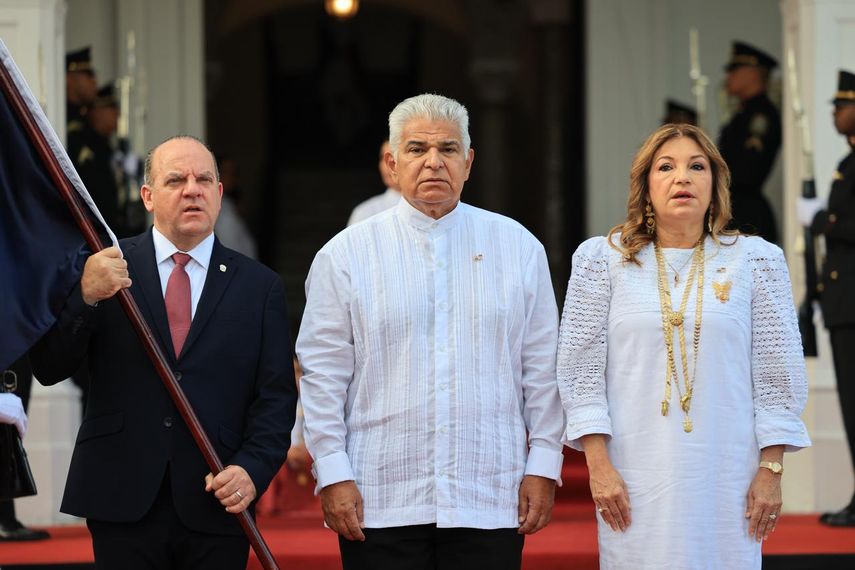 Presidente Mulino encabezó celebración del Día de los Símbolos Patrios
