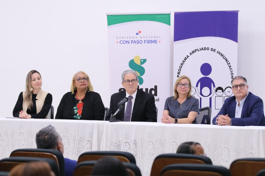 El Ministerio de Salud (Minsa), a través del Programa Ampliado de Inmunización (PAI), recibió este lunes 87,520 dosis de la vacuna contra el Virus Sincitial Respiratorio, cuyo nombre comercial es Abrysvo, la cual se utiliza para prevenir las enfermedades de las vías respiratorias. El Ministerio de Salud (Minsa), a través del Programa Ampliado de Inmunización (PAI), recibió este lunes 87,520 dosis de la vacuna contra el Virus Sincitial Respiratorio, cuyo nombre comercial es Abrysvo, la cual se utiliza para prevenir las enfermedades de las vías respiratorias.