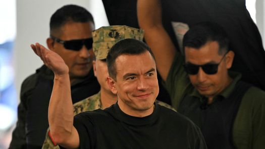 Daniel Nobia, presidente de Ecuador. AFP Daniel Nobia, presidente de Ecuador. AFP