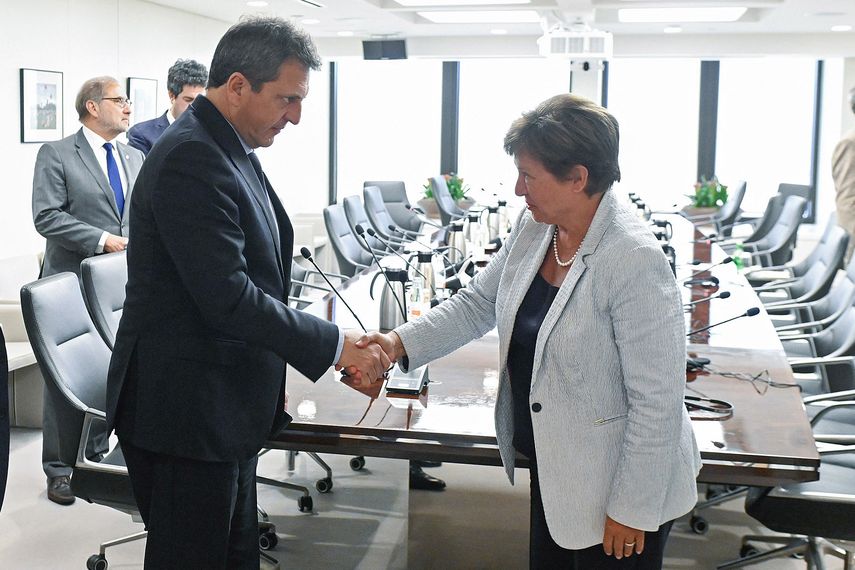 El anuncio lo dio a conocer el ministro de Economía de Argentina, Sergio Massa El anuncio lo dio a conocer el ministro de Economía de Argentina, Sergio Massa