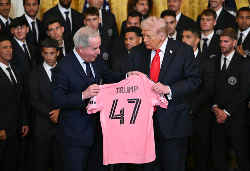Trump homenajea a Messi y al Inter Miami en la Casa Blanca