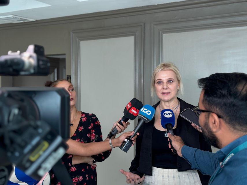 Giulia de Sanctis, presidenta de Apede. Giulia de Sanctis, presidenta de Apede.