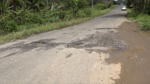 Son unos 12 kilómetros desde la carretera interamericana hasta Portón, pueblo, fronterizo de Bugaba con Paso Canoas hacia el occidente de Chiriquí.