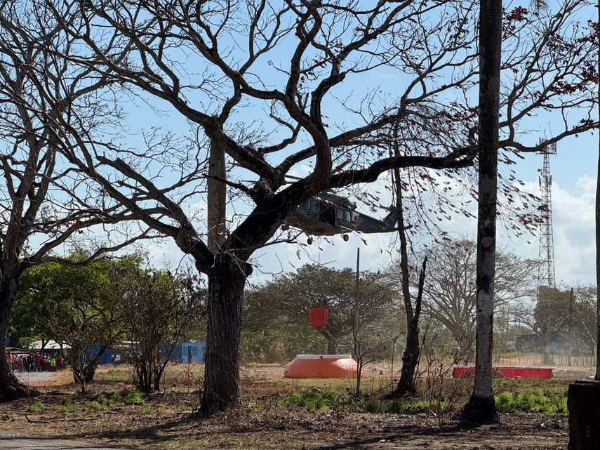 Más de 150 unidades realizan simulacro interinstitucional contra incendios de masa vegetal