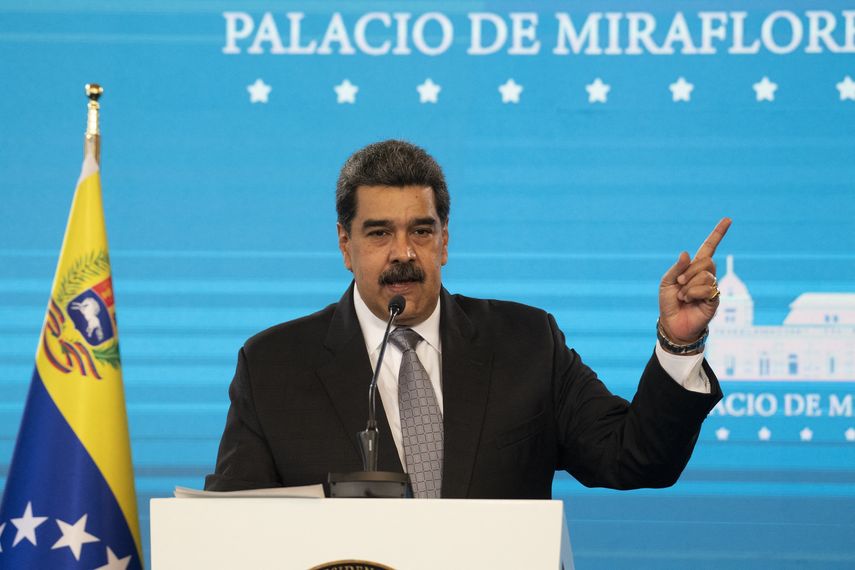 El presidente colombiano, Iv&aacute;n Duque, se mostr&oacute; en contra de relajar las sanciones internacionales contra el gobierno de Nicol&aacute;s Maduro.