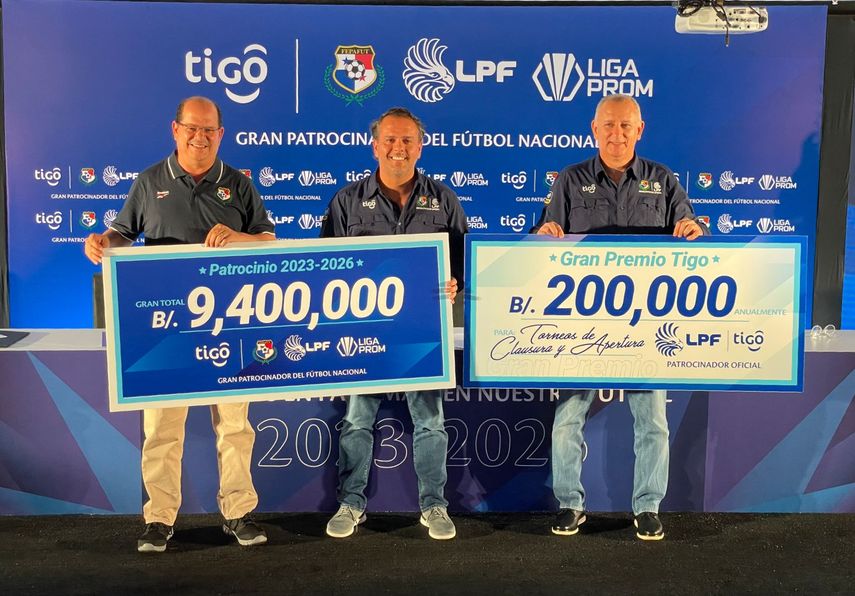 Tigo Panamá anuncia patrocinio histórico del Fútbol Nacional