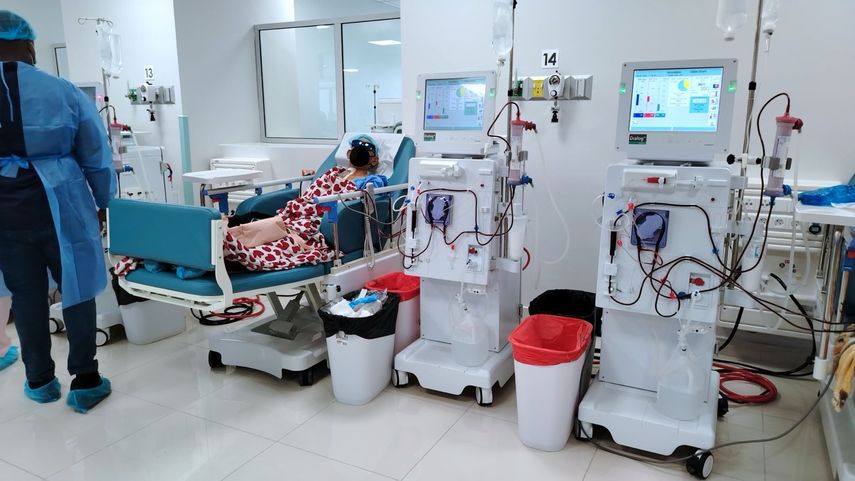 Modernas y cómodas salas de la CSS en Colón.