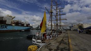 Buque escuela de la Armada de Ecuador Guayas estará este fin de semana en Panamá