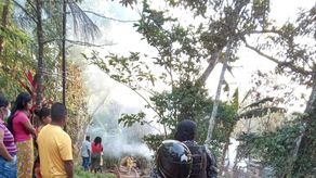 Incendio de vivienda en Colón deja cuatro niños fallecidos