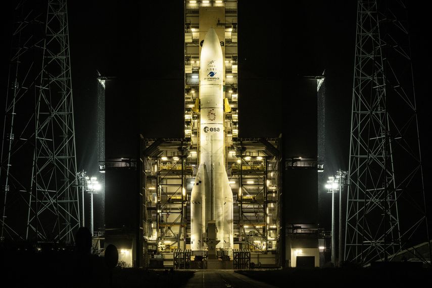 Ariane 6 es el lanzador pesado europeo y un elemento clave en los esfuerzos de la Agencia Espacial Europea (ESA). Ariane 6 es el lanzador pesado europeo y un elemento clave en los esfuerzos de la Agencia Espacial Europea (ESA).