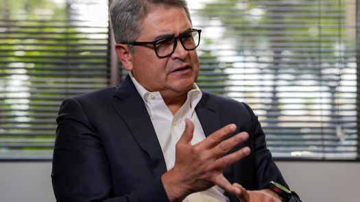 El expresidente de Honduras Juan Orlando Hernández. EFE El expresidente de Honduras Juan Orlando Hernández. EFE
