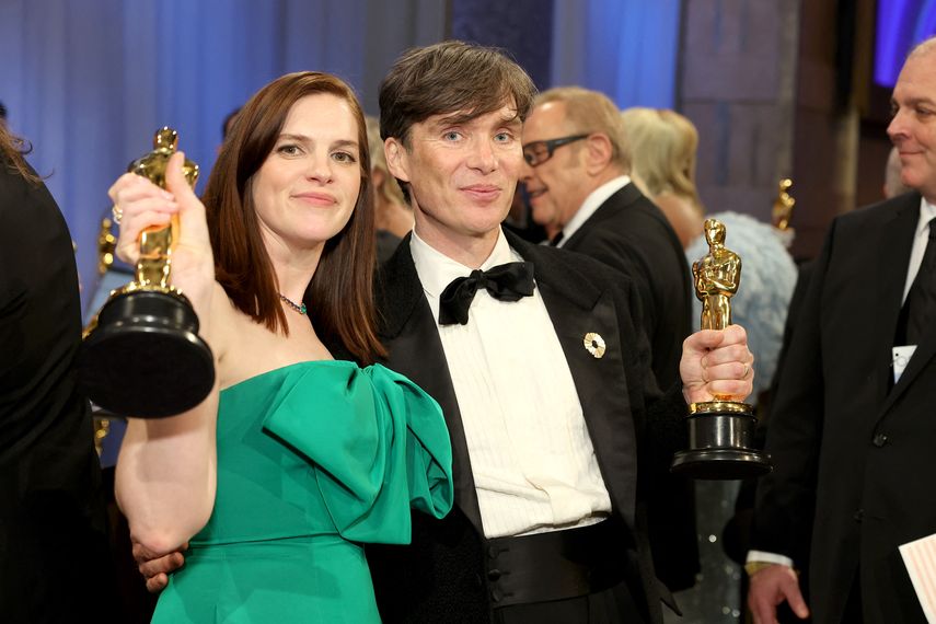 Oppenheimer conquistó a unos Óscar que se rindieron a sus pies. Oppenheimer conquistó a unos Óscar que se rindieron a sus pies.