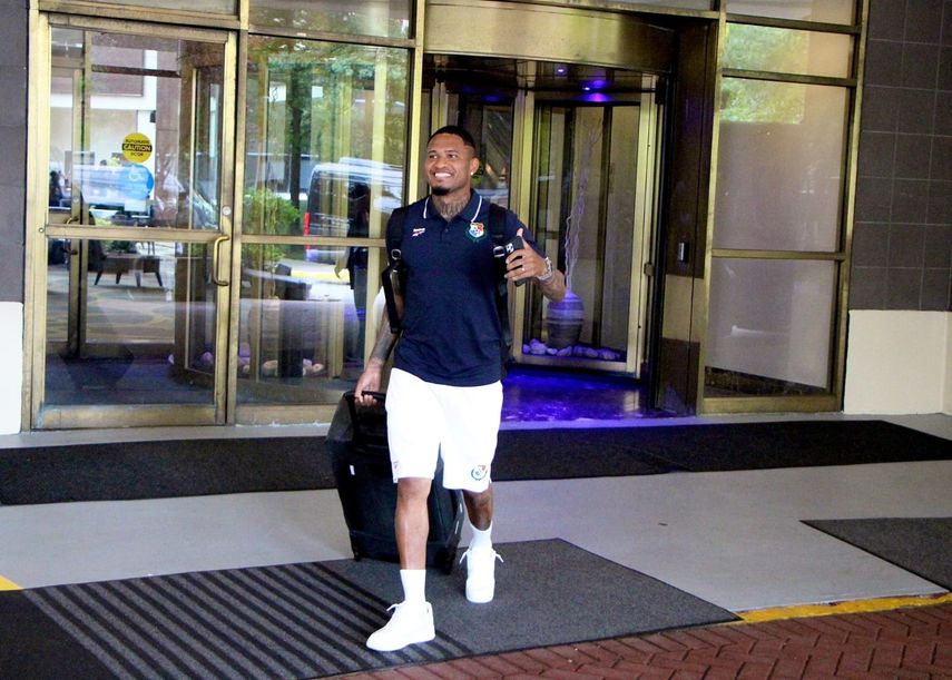 El carrilero colonense Éric Davis está teniendo una gran Copa Oro.