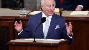 El rey Carlos III ofreció un discurso ante el Congreso de los Estados Unidos. EFE