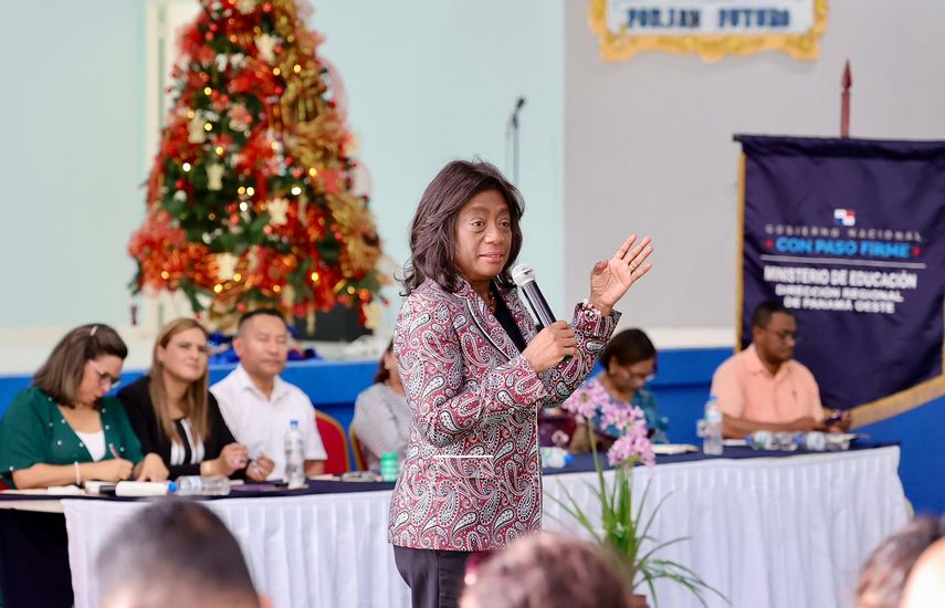 La ministra de Educación, Lucy Molinar participó del evento en Panamá Oeste. La ministra de Educación, Lucy Molinar participó del evento en Panamá Oeste.