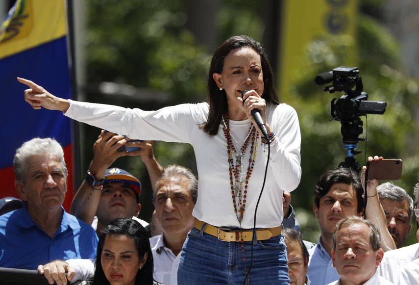María Corina Machado desmiente a gobierno de Maduro: Estoy aquí en Venezuela