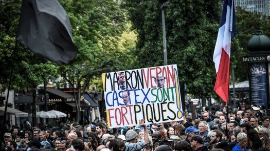 Continúa las jornadas de protesta en Francia.&nbsp;