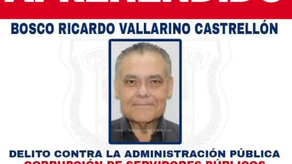 Exalcalde capitalino Bosco Vallarino es aprehendido por las autoridades
