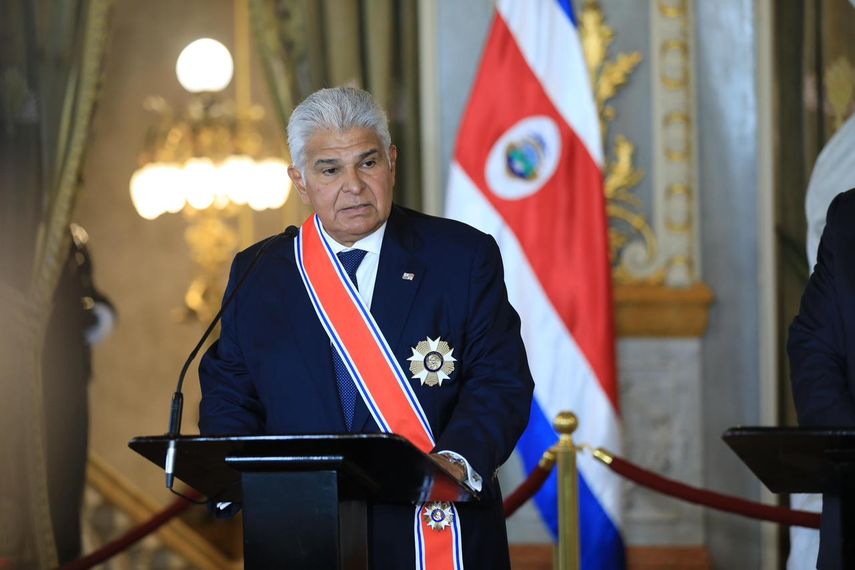 El presidente Mulino estuvo de gira en Costa Rica.