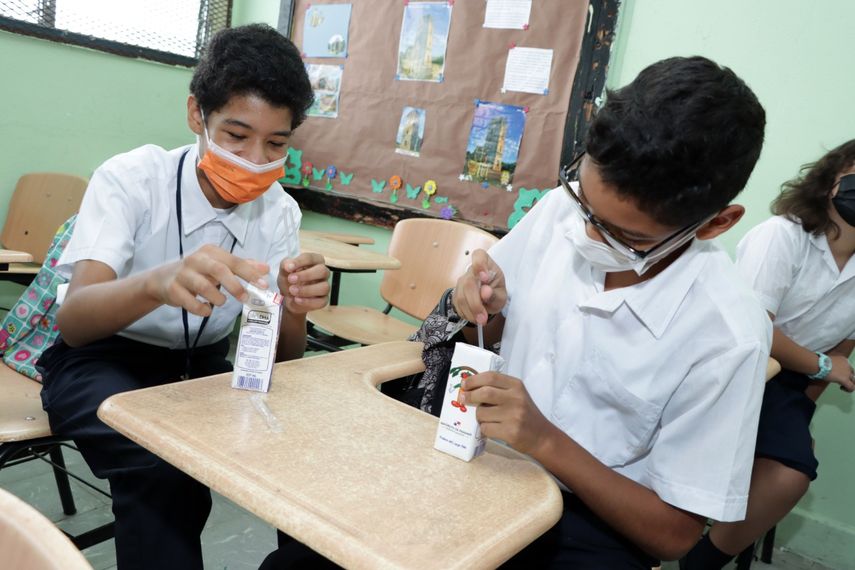 El Meduca garantiza que desde el primer día que inicie el periodo escolar 2023, estos productos llegarán a los alumnos, pues se realizaron las licitaciones públicas bianuales.