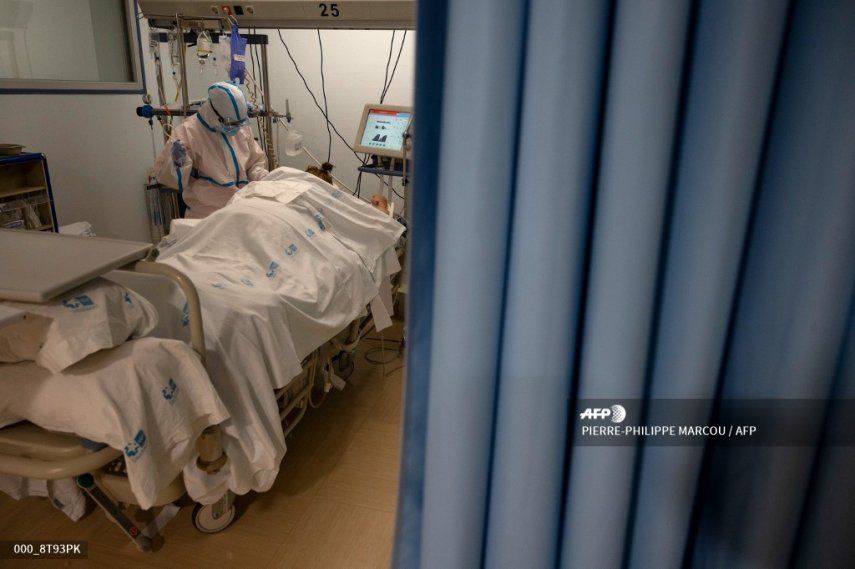 Un hospital en Madrid, sumergido bajo la segunda ola de covid-19