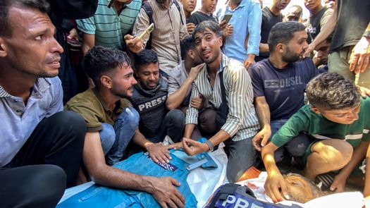 ONU reitera que periodistas y hospitales no son objetivos militares tras bombardeo israelí en Gaza
