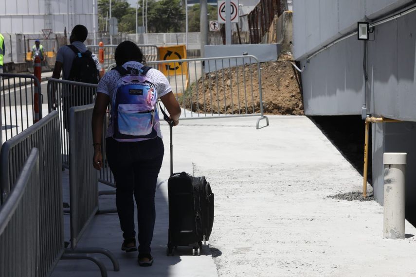 El Aeropuerto de Tocumen inició la construcción de la conexión peatonal, en el tramo exterior ubicado entre la Terminal 1 y la Terminal 2.