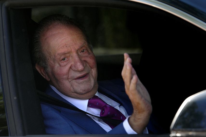 Juan Carlos I se reencuentra en Madrid con su hijo Felipe VI