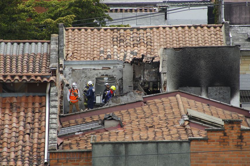Medellín: Ocho muertos deja accidente de avioneta