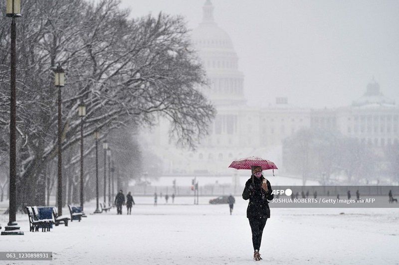 Estados Unidos se recupera de la tormenta de nieve.