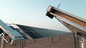 Planta Solar Noor, en Abu Dhabi.